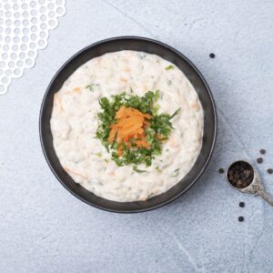 BARLEY SOUP WITH TOMATO w/ Carrot & Potato