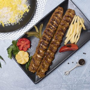 KEBAB KUBIDEH With Rice