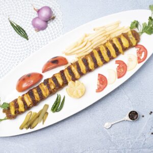 KEBAB NEGIN SAFRANI with rice