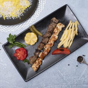 KEBAB COMBO 4 With Rice