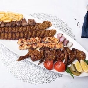 Mixed Grill (5 Persons) With Rice