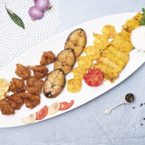 MIX SEAFOOD PLATTER (4 PERSON)  With Rice