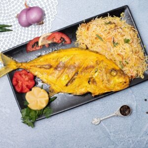 ZOBAIDI FISH FRIED With Rice